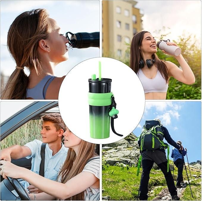 Dual Function Steel Tumbler