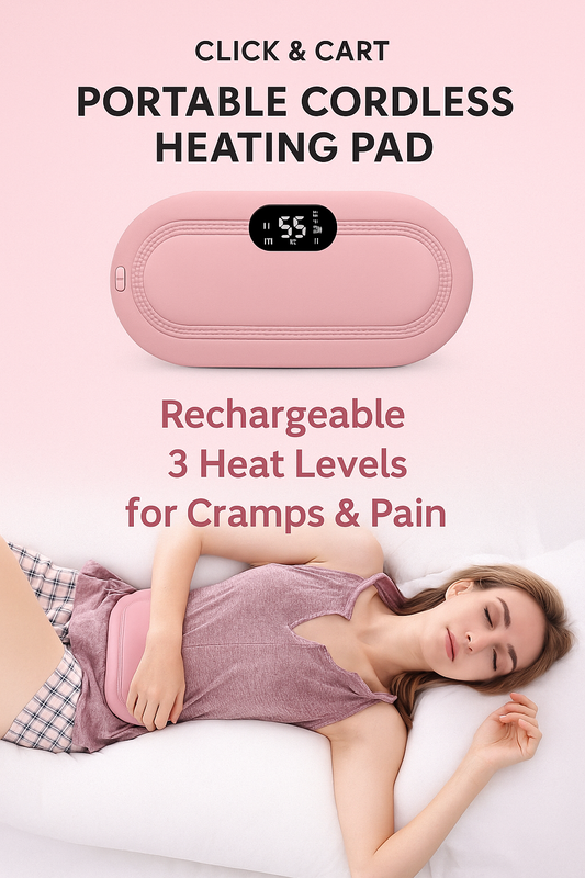 Portable Cordless Heating Pad - Menstrual Heating Pad